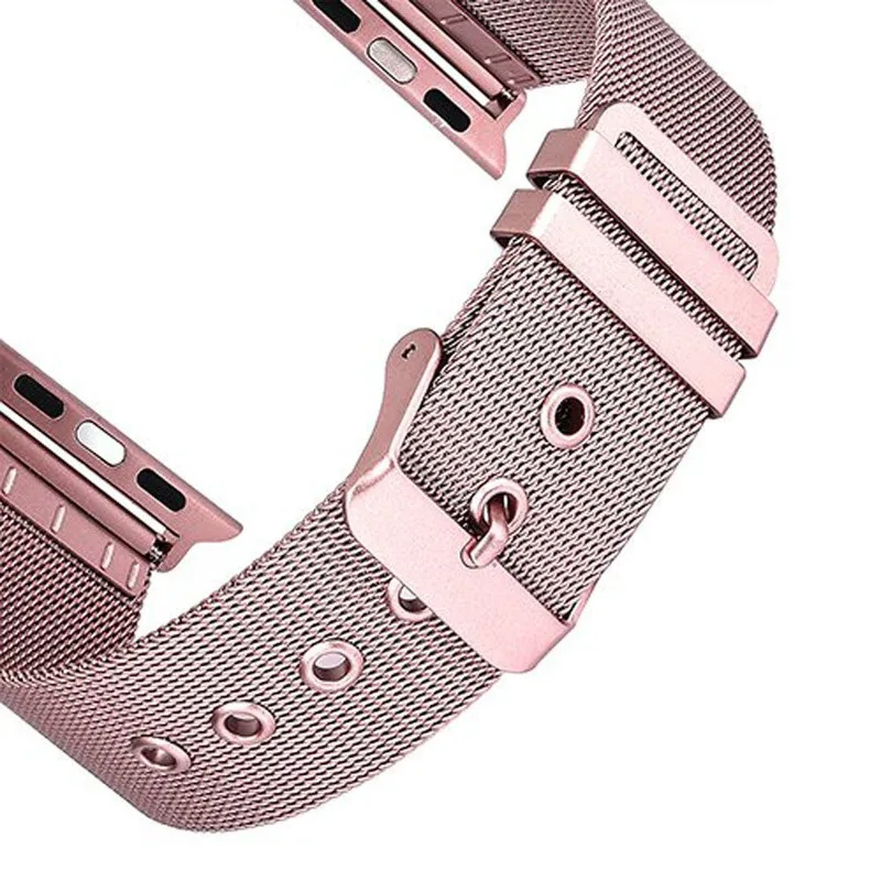 Stainless Steel Metal Watch Strap for Apple Band 40mm/44mm/42mm/38mm Watchband Bracelet Iwatch Series 4/3/2/1 | Наручные часы