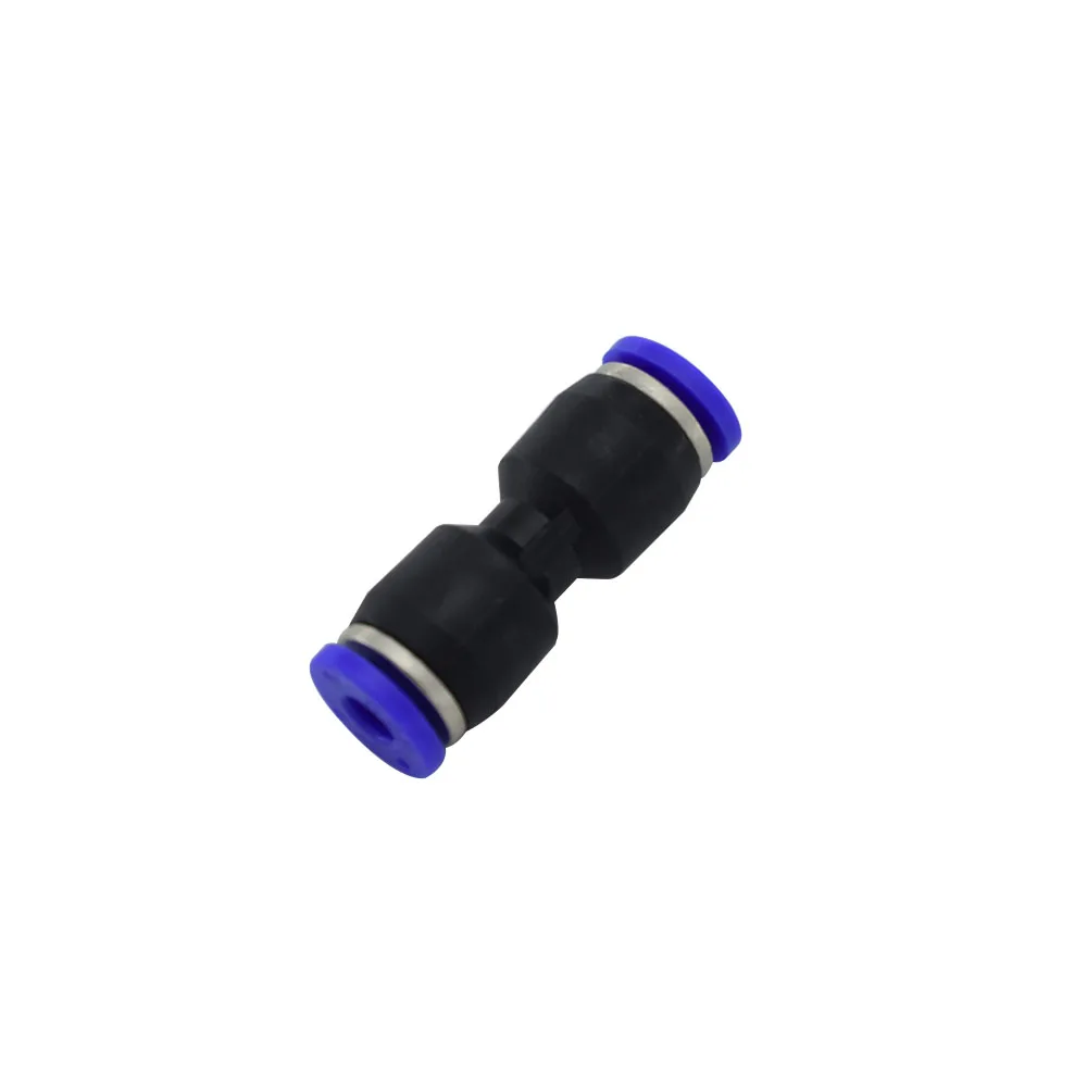 Быстрый Пневматический разъем PU4/PU6/PU8/PU10/PU12/PU14/PU16 соединительные соединения для