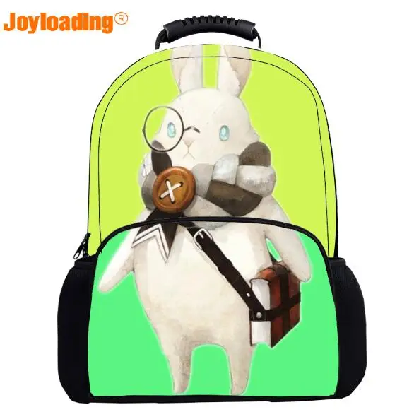 Joyloading Стильный 3D милый красочный мультяшный кролик животные Детский рюкзак