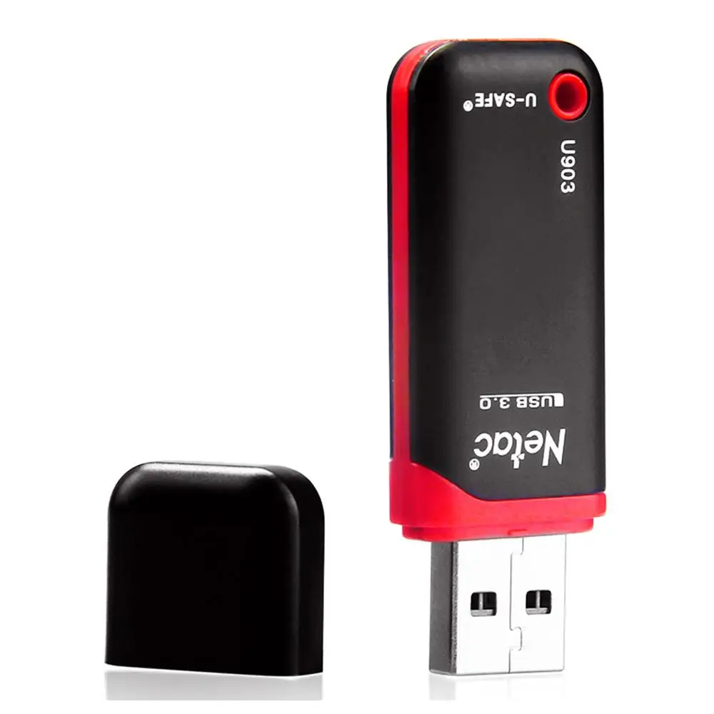 Netac U903 USB флеш-накопитель 16 Гб/32 ГБ/64 ГБ USB3.0 карта памяти высокоскоростной память