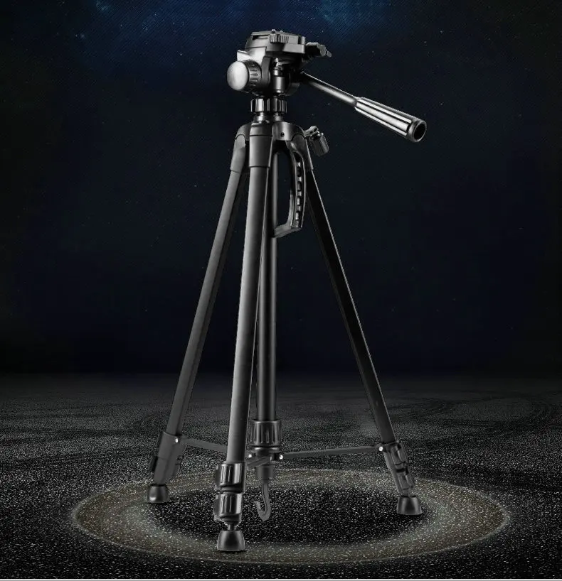 3520 штатив портативный 3 ходовая головка+ сумка для камеры Nikon sony Canon samsung телефон