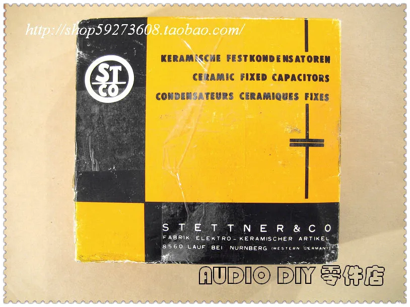 2019 Горячая продажа 20 шт/50 шт Германия STCO медная ножка 1. 2pF/63V 0.25pF NP0 серебряная