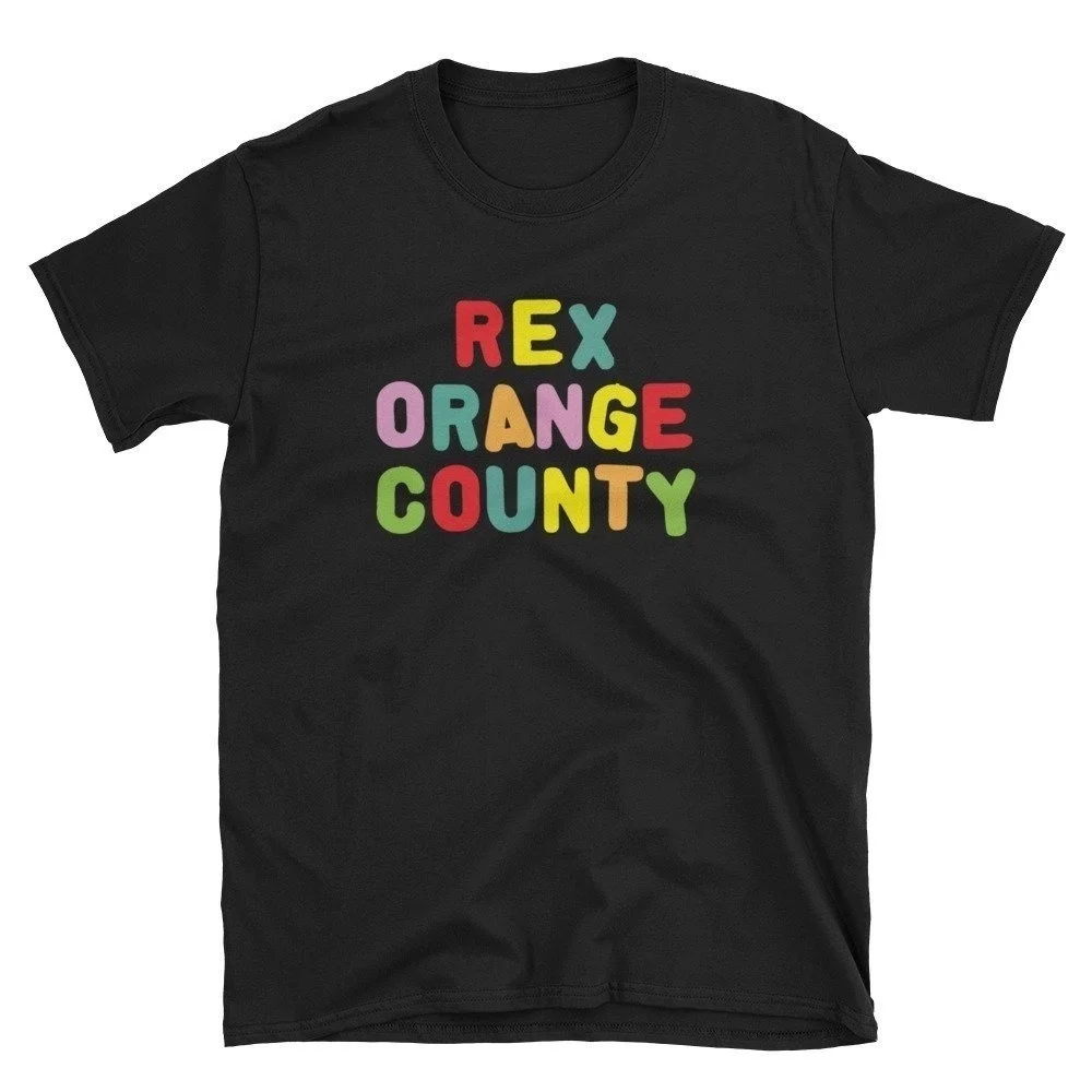 Модная крутая Мужская футболка Fashionshow-JF Женская забавная REX ORANGE COUNTY с
