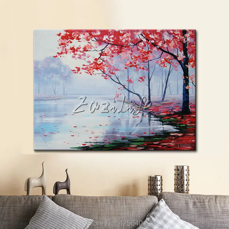 Картина маслом на холсте настенные художественные картины для гостиной