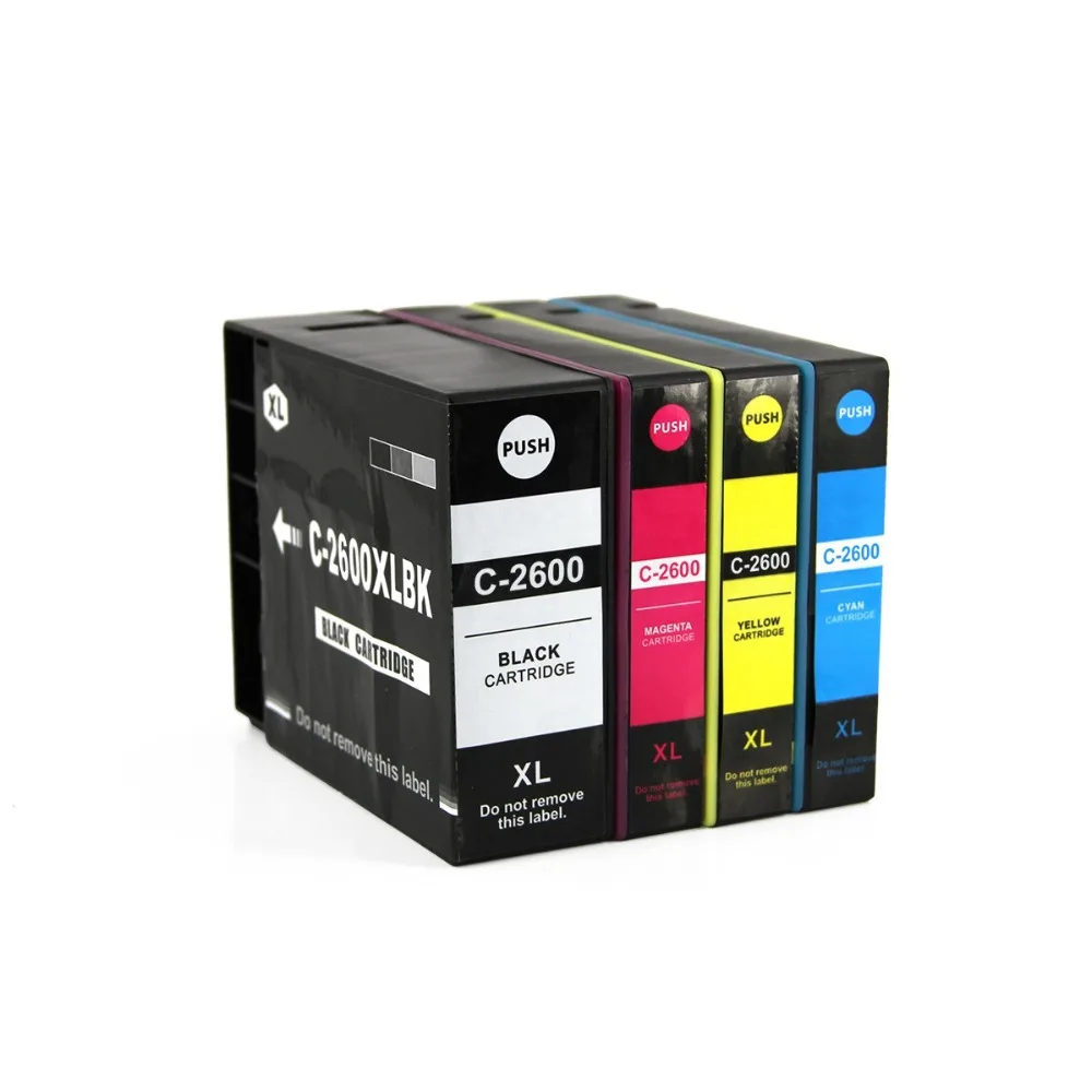 

YOTAT (pigment ink) PGI-2600XL Compatible ink cartridge PGI-2600 PGI2600 for Canon MAXIFY MB5060 MB5360 iB4060 MB5360 iB4060