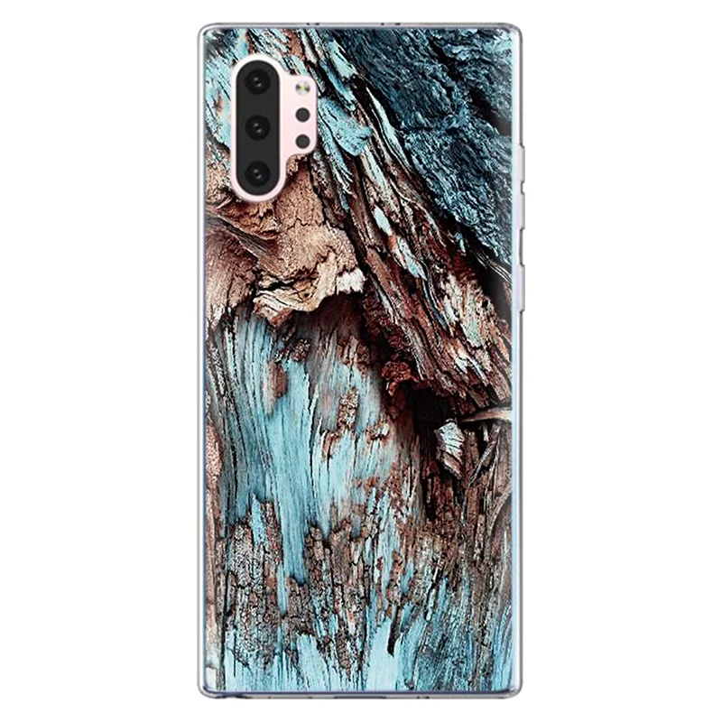 yslanmu Чехол с мраморными цветами для samsung Galaxy Note 10 Pro, чехол для samsung Galaxy A50 A70 A20e A30 A40, прозрачный чехол с геометрическим рисунком ананаса - Цвет: yslanmu