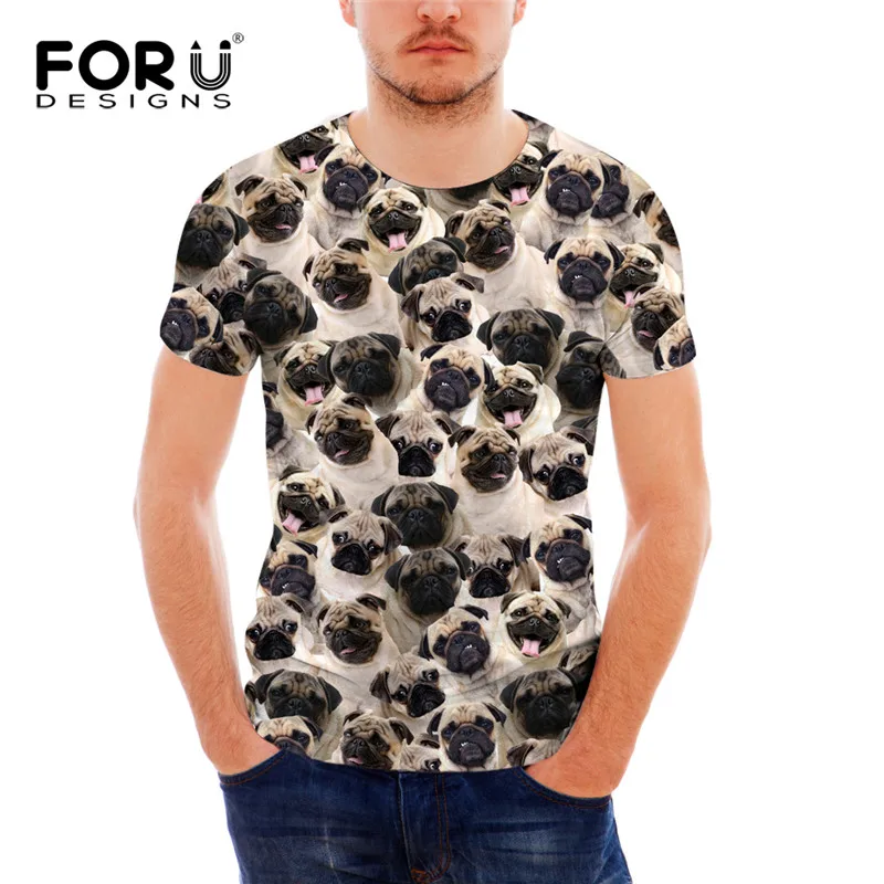 FORUDESIGNS/футболка с принтом немецкой овчарки, мужская летняя футболка с круглым вырезом, черная Повседневная дышащая мужская футболка с коротким рукавом - Цвет: CC3211CF