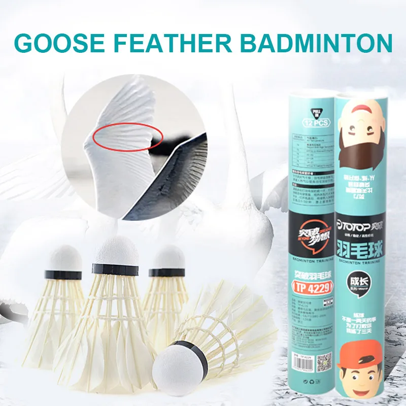 Colorful Badminton Training Exercise Sports Accessoriess Durable Shuttlecock Fitness Ball Game Outdoor Sporting Goods Indoor