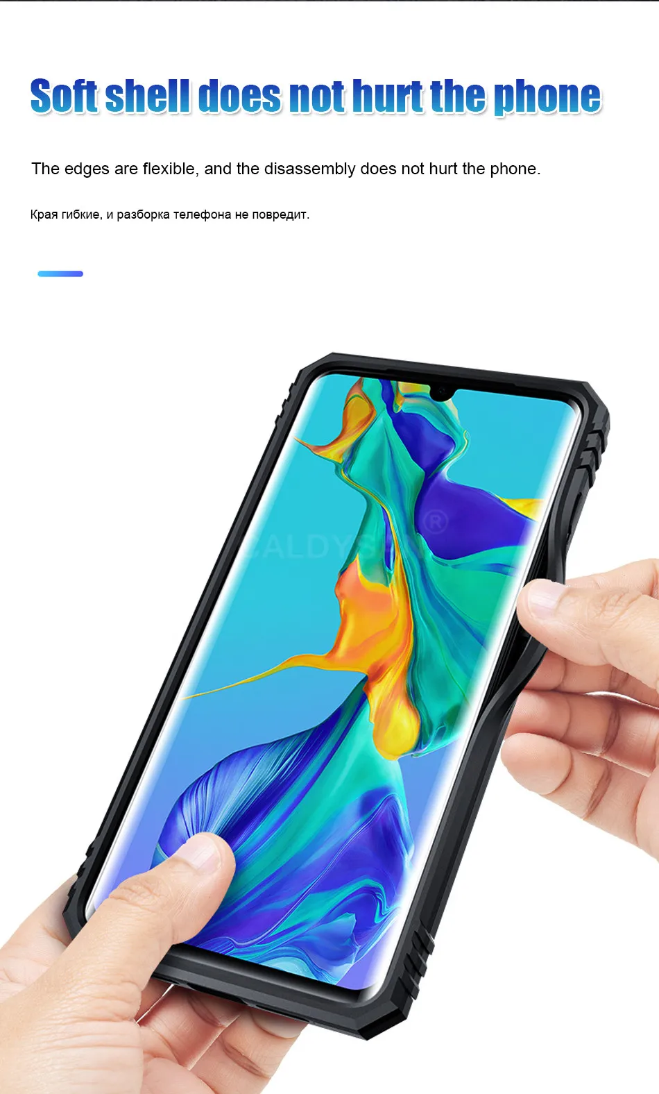 Роскошный армированный чехол с металлическим кольцом для huawei P30 Pro P Smart, противоударный чехол для huawei P30 Lite Honor 10, мягкий чехол
