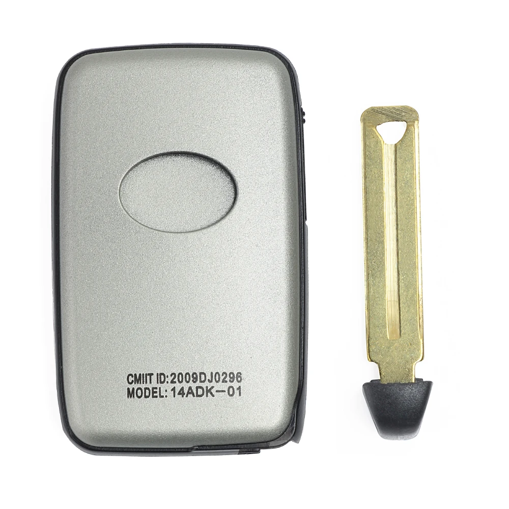 Keyecu умный дистанционный чехол для ключей Fob 2 кнопки Toyota Avalon Camry Highlander RAV4 2007 2011|buttons