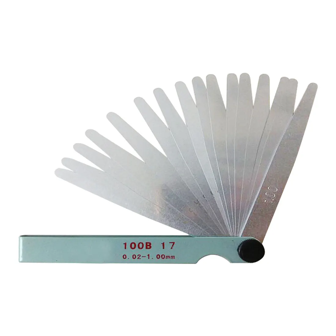 

Useful Metric Measurement 0.02 to 1mm 17 Blade Thickness Gap Metric Filler Feeler Gauge Measure Tool