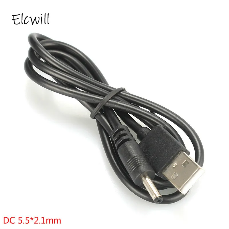 

1 м DC 5,5 мм кабель питания 3 фута DC5.5 * 2,1 мм разъем USB зарядное устройство Шнур для небольших электронных устройств аксессуары источник питания