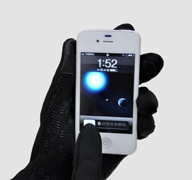 Unisex Touchscreen Gloves Winter Thermal Warm Cycling Bicycle Bike Ski Outdoor Camping Hiking Motorcycle Gloves Sports Golves