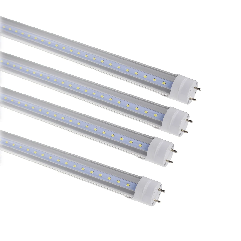 Светодиодная лампа 12 В 24 T8 1 2 м 4 фута 18 Вт светодиодная 2835SMD холодный белый/теплый