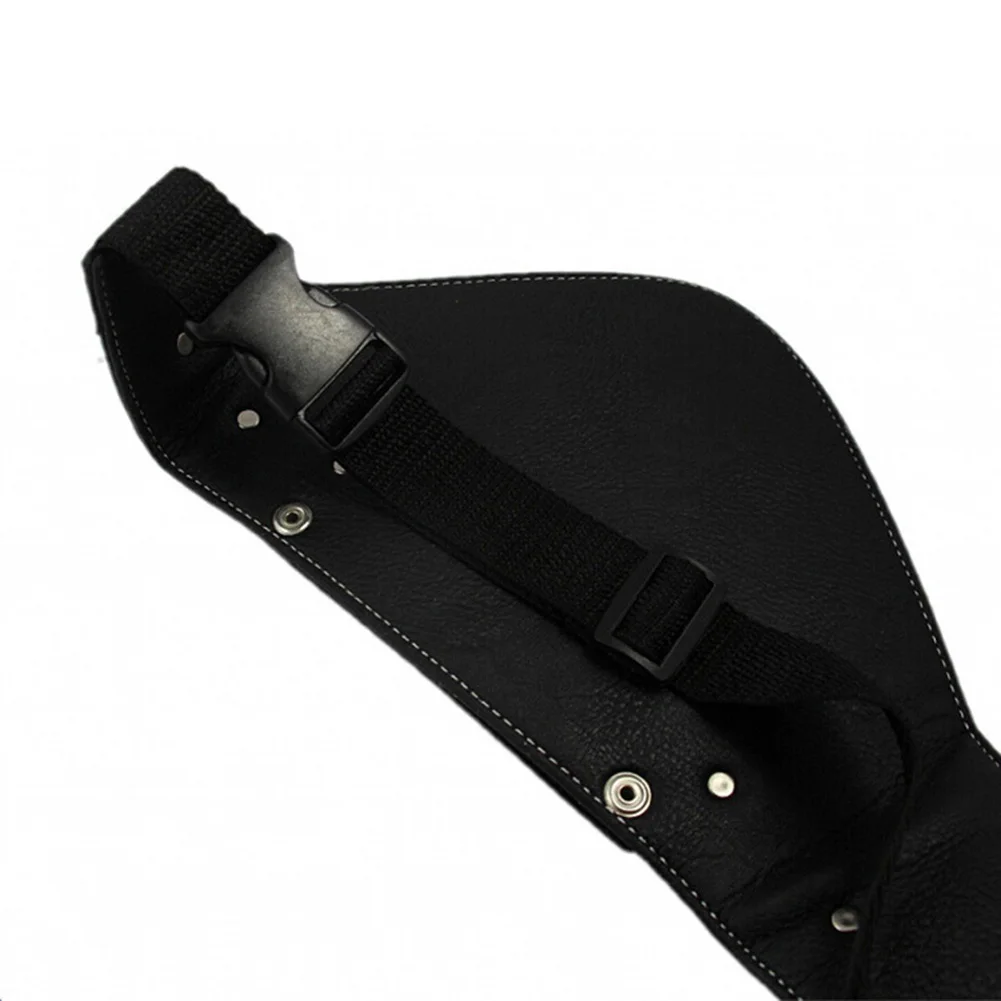 Comb PU Leather With Belt Salon Waist Pouch Professional Hairdressing Tool Clips Barber Scissor Bag Holder Rivet Holster | Красота и