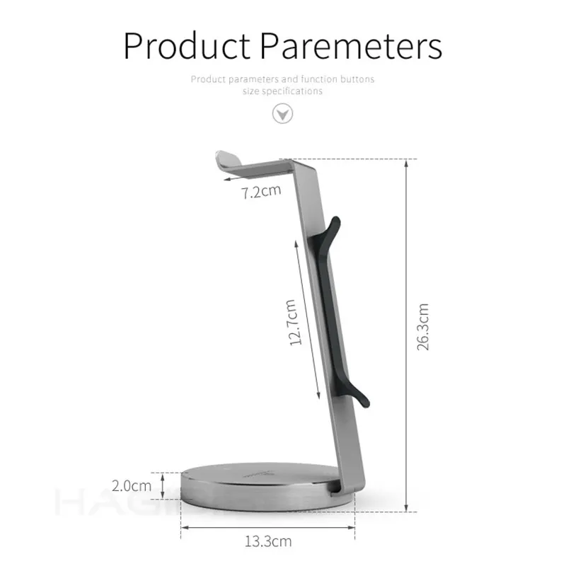 Вешалка для наушников hagilis USB 3 0 гарнитура подставка с 4 портами usb хаб дисплея