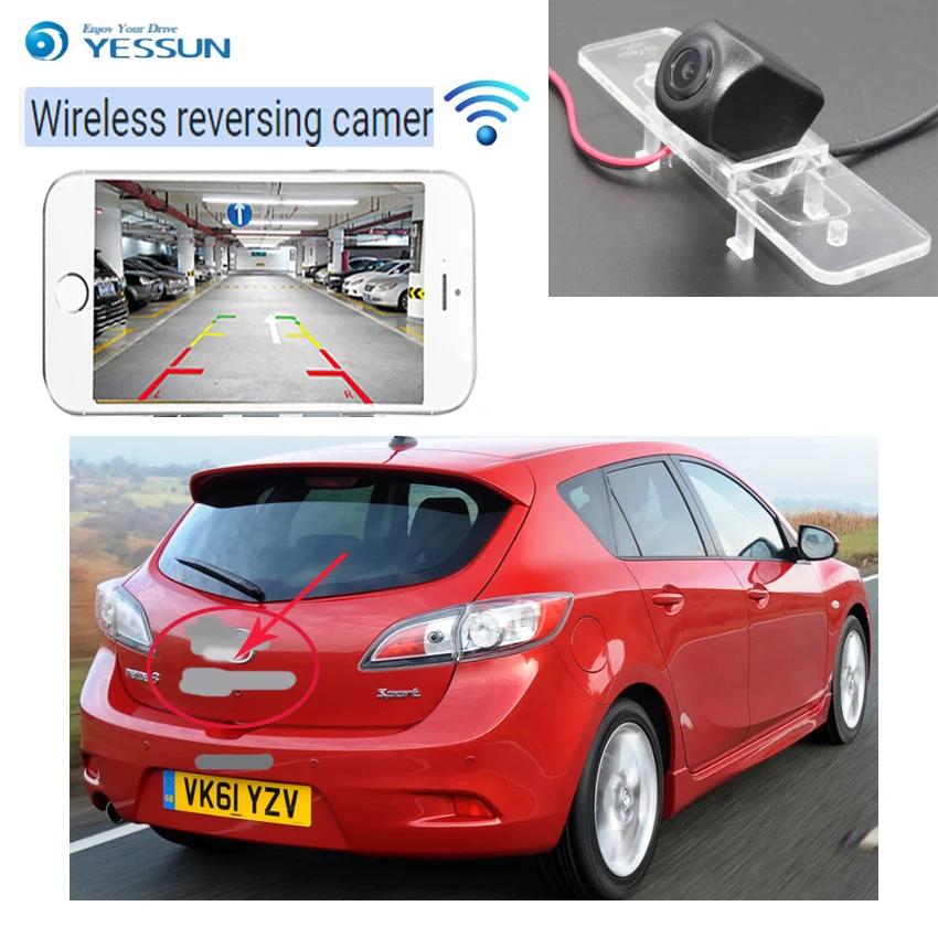 YESSUN car wireless Rear View Camera For Subaru Legacy BL BP 2003~2009  for Subaru Liberty Sedan 2003~2009 car hd  plate camera