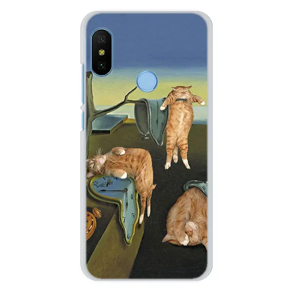 05 Чехлы для телефонов с забавным рисунком кота для Xiaomi Mi A1 A2 8 Lite Redmi Note 7 5 6Pro 4X5 5A 6A жесткий чехол-накладка - Цвет: 05