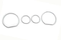 chrome styling dashboard gauge ring set for bmw e36 models 1990 2000 with vdo speedometer only