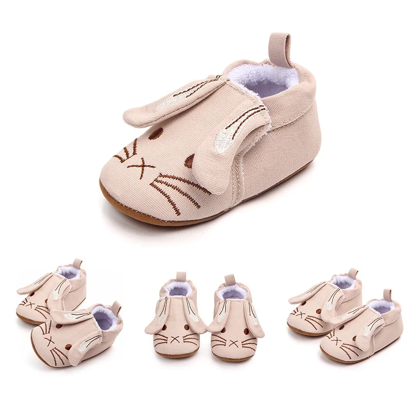 

Kids Baby Spring Autumn Newborn Toddler Shoes Cute Cartoon Pattern Baby Boy Shoes Cotton Comfort Baby Girl The First Walker