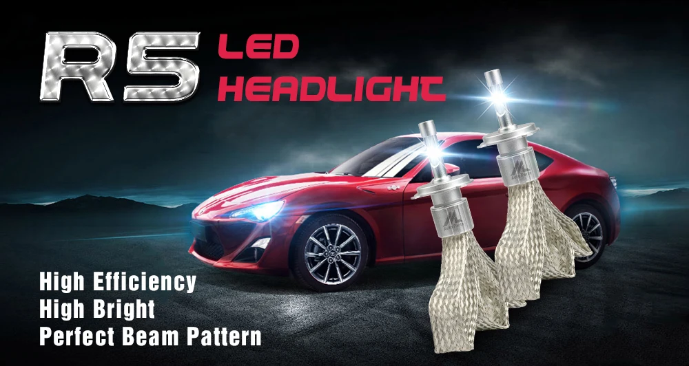 Xenplus HB3 HB4 светодиодный фар автомобиля xhp50 чипы 9600LM H4 H7 H1 H3 D2 D4 880 9005 9006 H27 светодиодный лампы автомобилей фары лампы R5