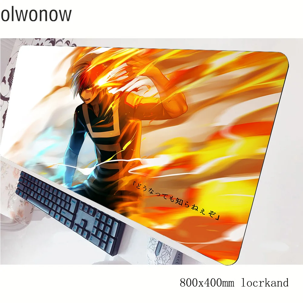 Коврик для мыши my hero academic 80x40 см игровой коврик подарок notbook Настольный под заказ