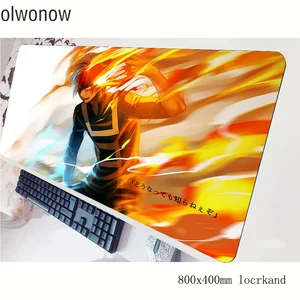 Коврик для мыши my hero academic 80x40 см игровой коврик для мыши подарок notbook Настольный коврик под заказ padmouse gamer mats геймпад