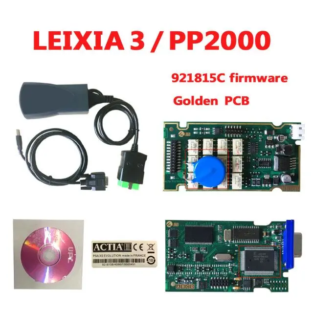Lexia 3 PP2000 Lexia-3 V48 V25 Diagbox 7 83 Lexia3 диагностический инструмент для Citroen и Peugeot полный чип