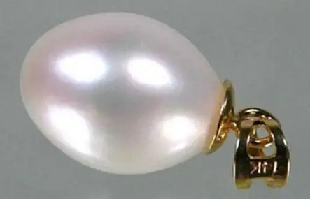 

free shipping jewelry NATURAL11-13mm AKOYA WHITE SOUTH SEA PEARL PENDANT NECKLACE