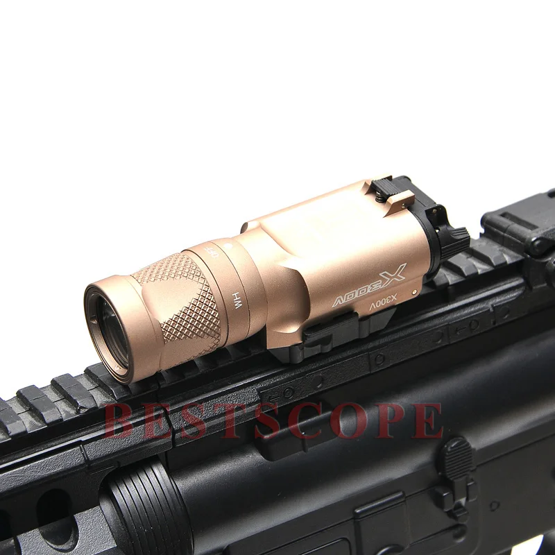 Светодиодный прицел Surefire X300V белый светильник стробоскоп для ночной охоты|hunting