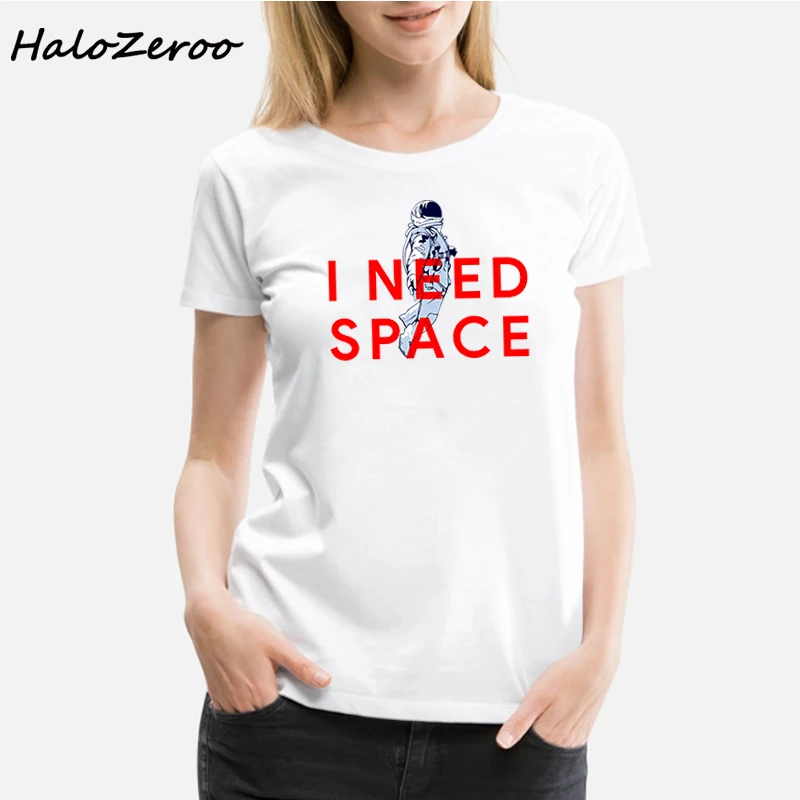 Vogue I Need Space Футболка с принтом солнечной системы Милая графическая футболка