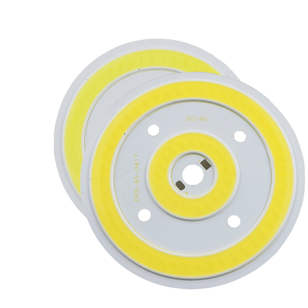 10 вт ультра яркий круглый монолитный блок светодиосветодиодный чистого белого