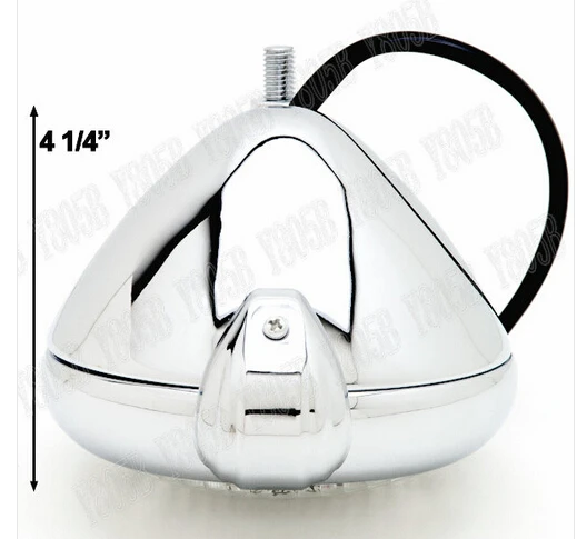 Новые хромированные фары для мотоцикла уличного велосипеда двойной спортивный