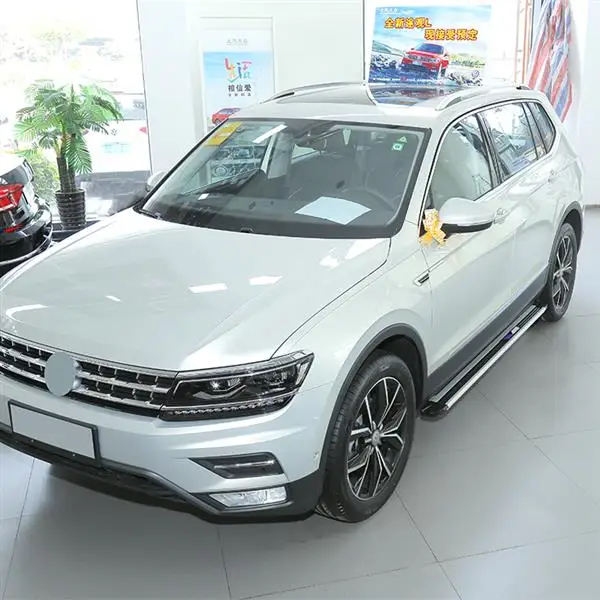 Беговая доска подходит для VW Volkswagen Tiguan L All Space 2017 2018 2019 2020 боковая ступенчатая Nerf Bar