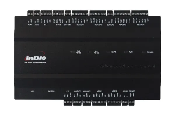 Inbio260 двухдверная система контроля доступа по отпечаткам пальцев + 12V5A