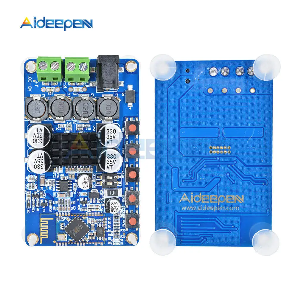 

Плата цифрового усилителя aiуглубления TDA7492P 50 Вт + 50 Вт, чип CSP8635 Bluetooth 4,0, BT аудио приемник, Плата усилителя, детали модуля