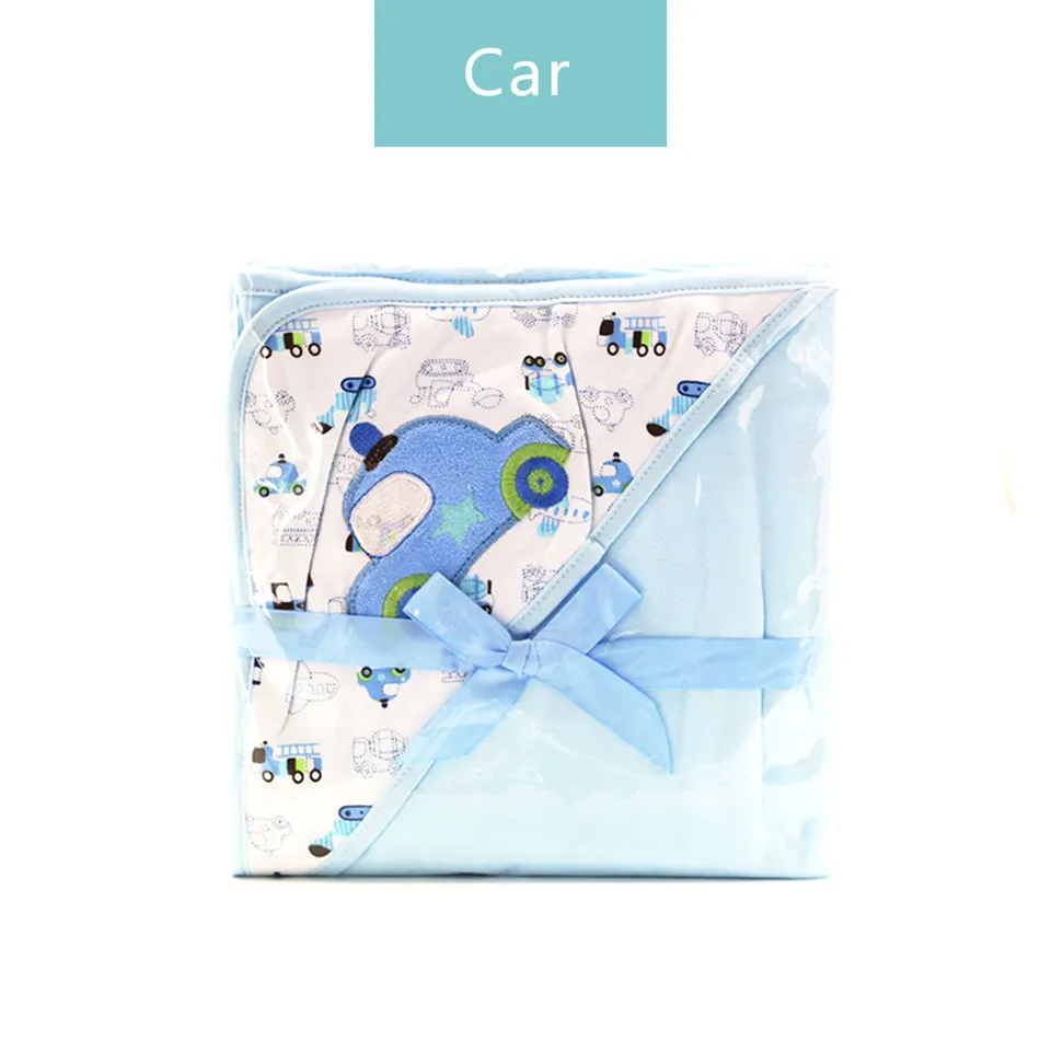 car Happyflute 1 шт. детское одеяло хлопок пеленание коляска обертывание для новорожденных - Цвет: car