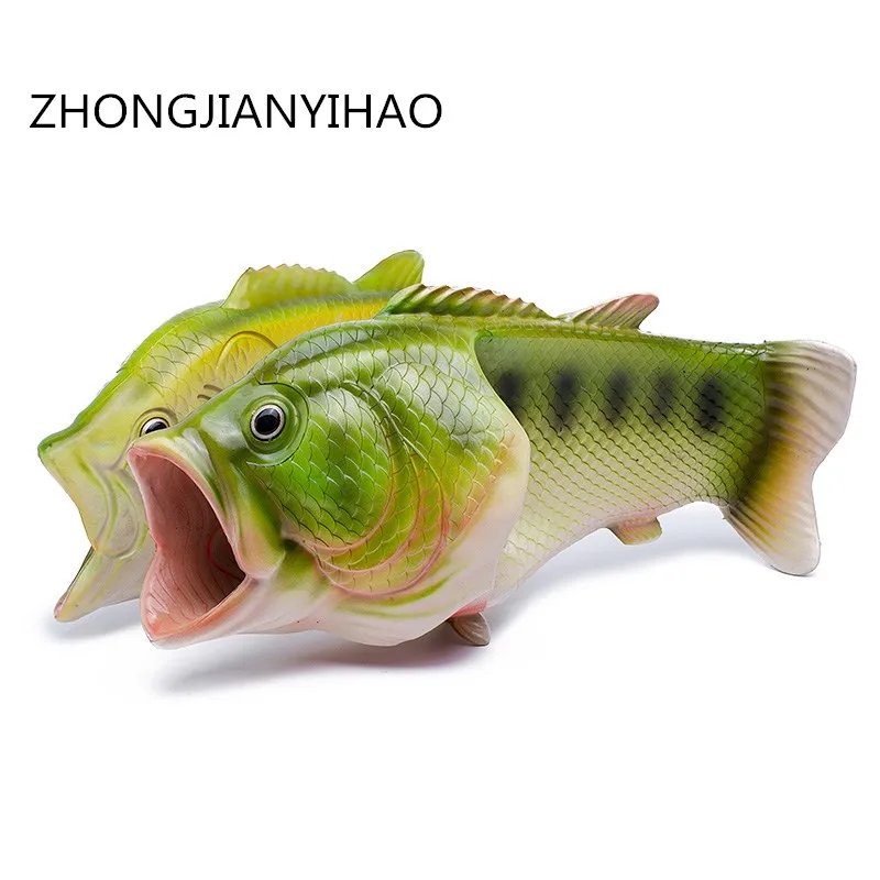 Рыба-формы Тапочки Обувь для влюбленных новая верхняя одежда Пляжная обувь