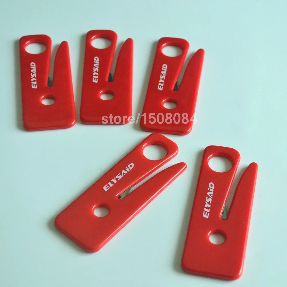 10 шт в упаковке новая марка Безопасность аварийного Пластик резак ремня