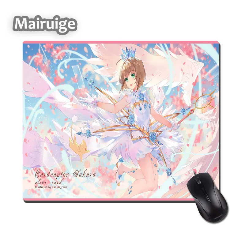 Mairuige как лучший коврик для аниме влюбленных друзей Cardcaptor Sakura узор с Сакурой мыши