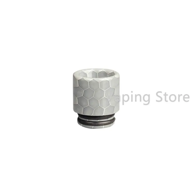 Gray 810 делриновый дрип-тип змея кобра кожный мундштук для FreeMax TWISTER 80W FireLuke 2/SnowWolf Wolf Tank - Цвет: Gray