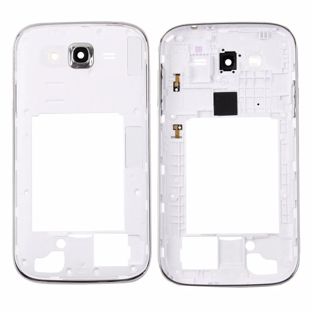 IPartsBuy панель объектива камеры со средней рамкой/задней пластиной для Galaxy Grand Neo Plus