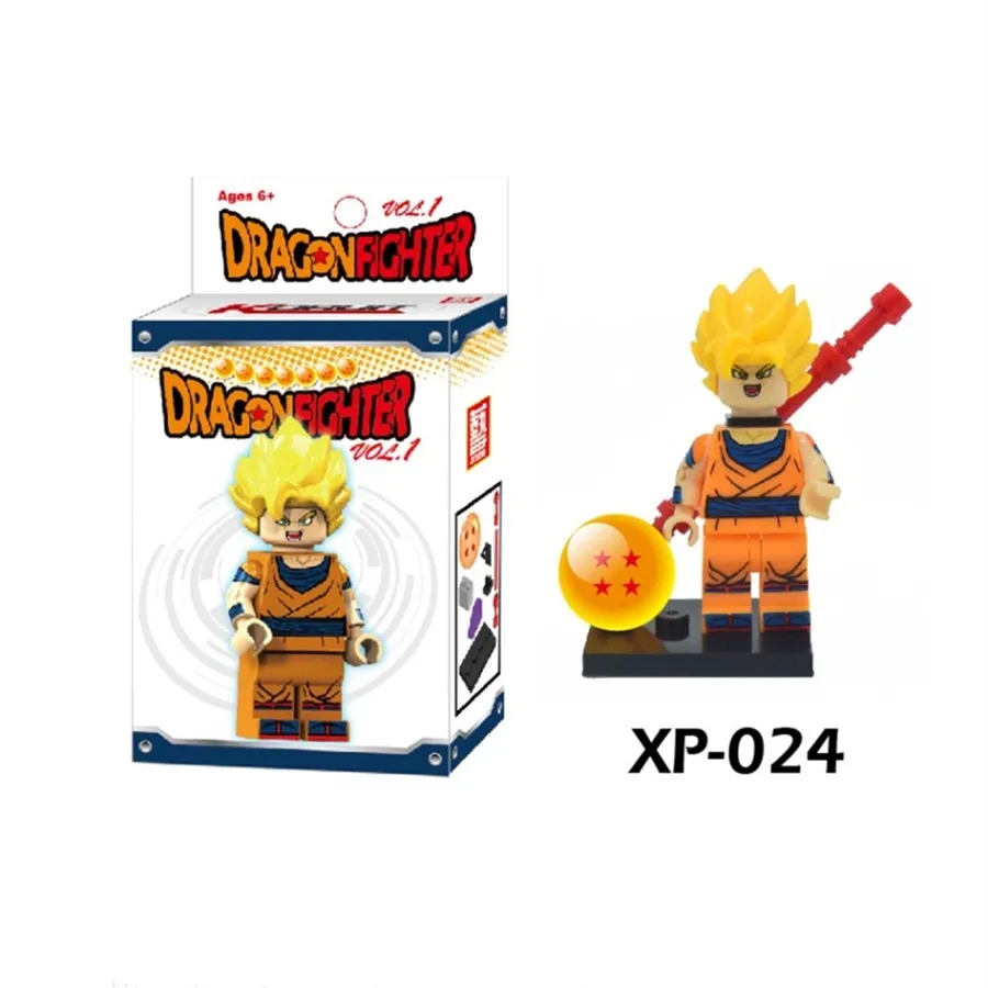 1 шт. блок Legoings строительные блоки Dragon Ball Z Goku Kirin трусы блочные фигурки модель