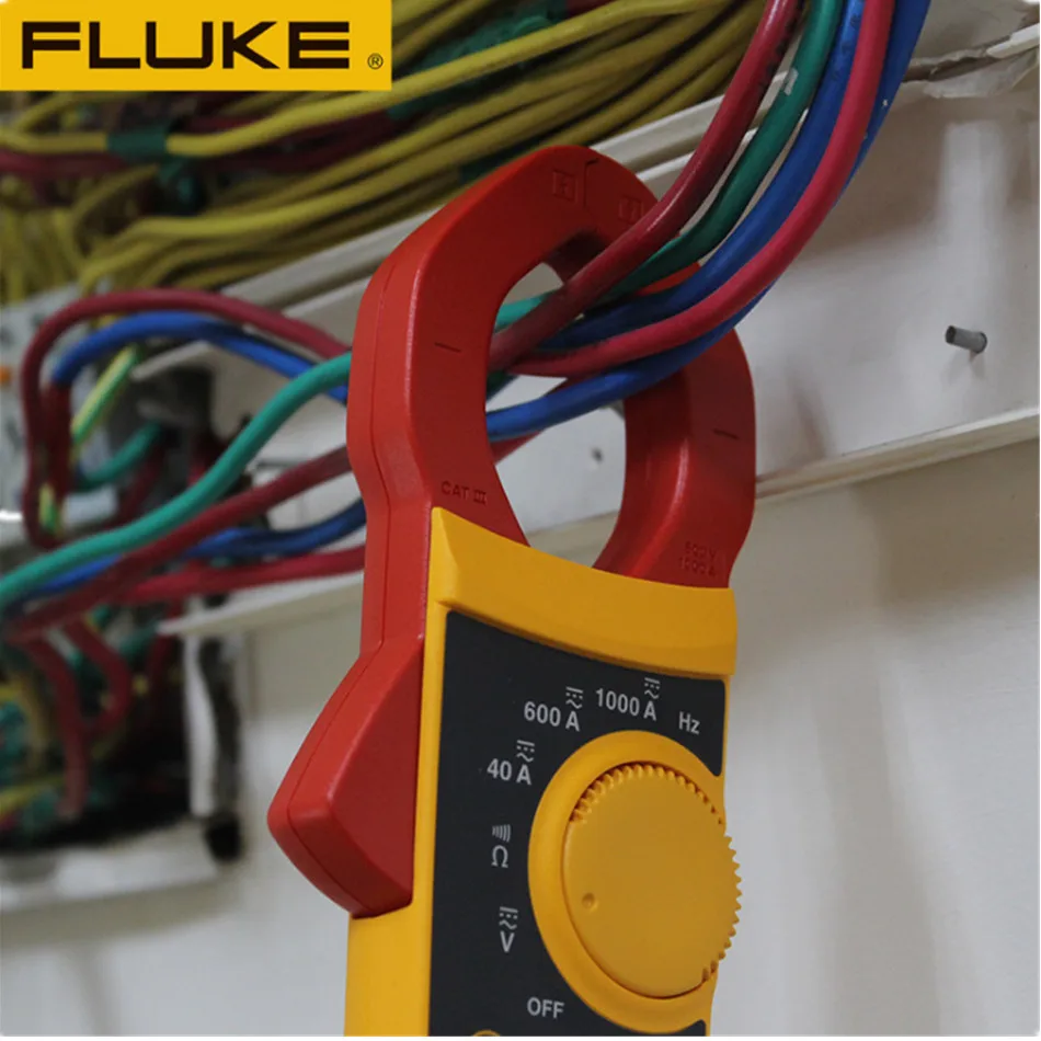 Цифровой амперметр F319 True RMS чувствительный зажим измерение ВКЛ ВЫКЛ хранение