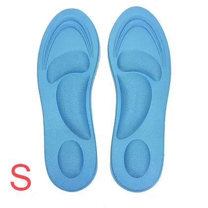 Sky Blue-S Leyou ортопедические стельки, поддержка супинатора, 4D стельки, спортивные ортопедические стельки для ухода за ногами, массажные стельки для мужчин и женщин - Цвет: Sky Blue-S