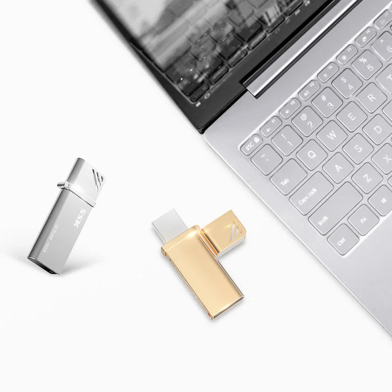 SSK SFD266 16GB 32GB 64GB 128GB 256GB USB Flash Drives Metal 3.0 High-speed write from 10MB-60MB | Компьютеры и офис