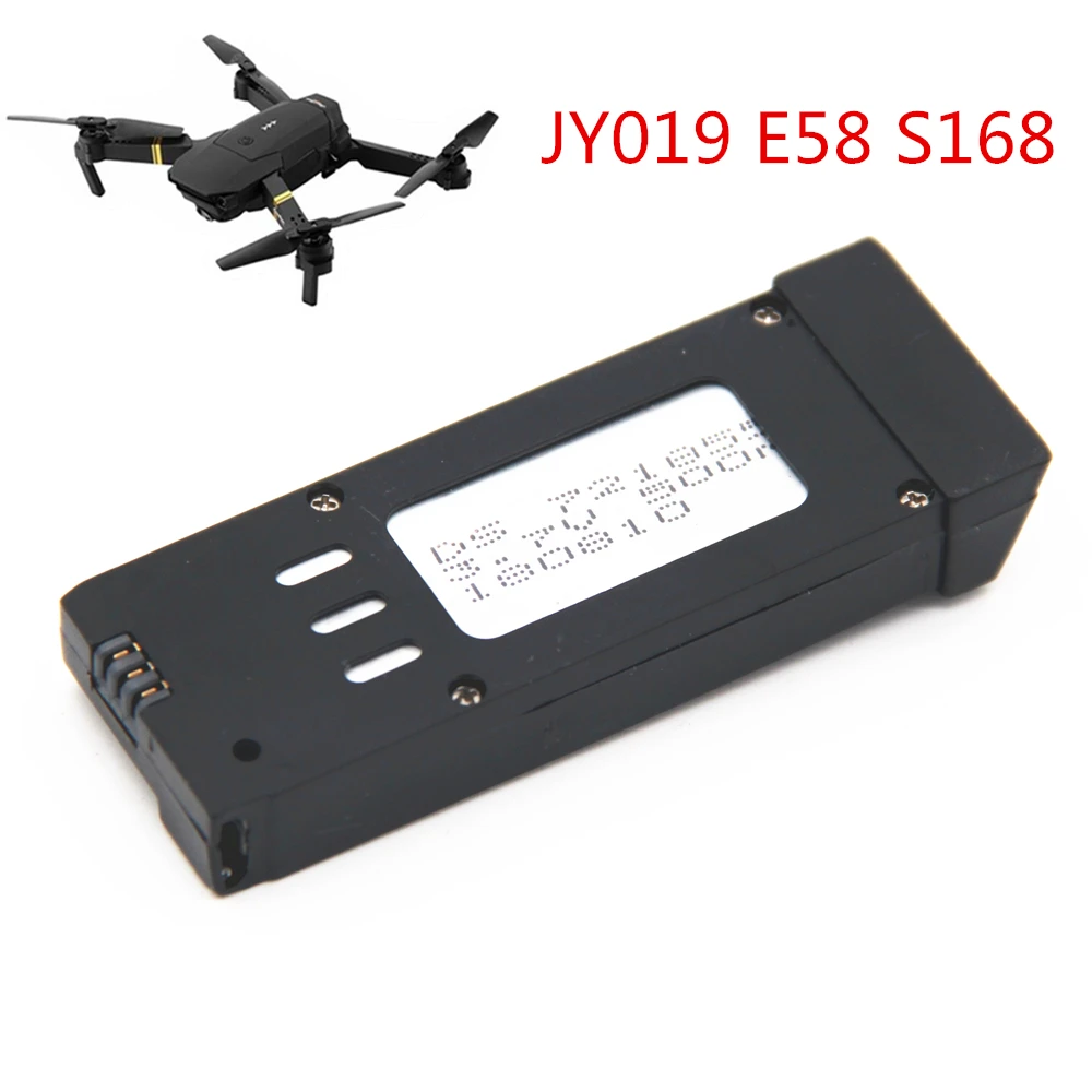 Оригинальная батарея для фотоаппарата диагональю 58 дюймов JY019 S168 запасные части для радиоуправляемого квадрокоптера 3,7 в 500 мАч литий-полимерная батарея для радиоуправляемого дрона заменяемые компоненты