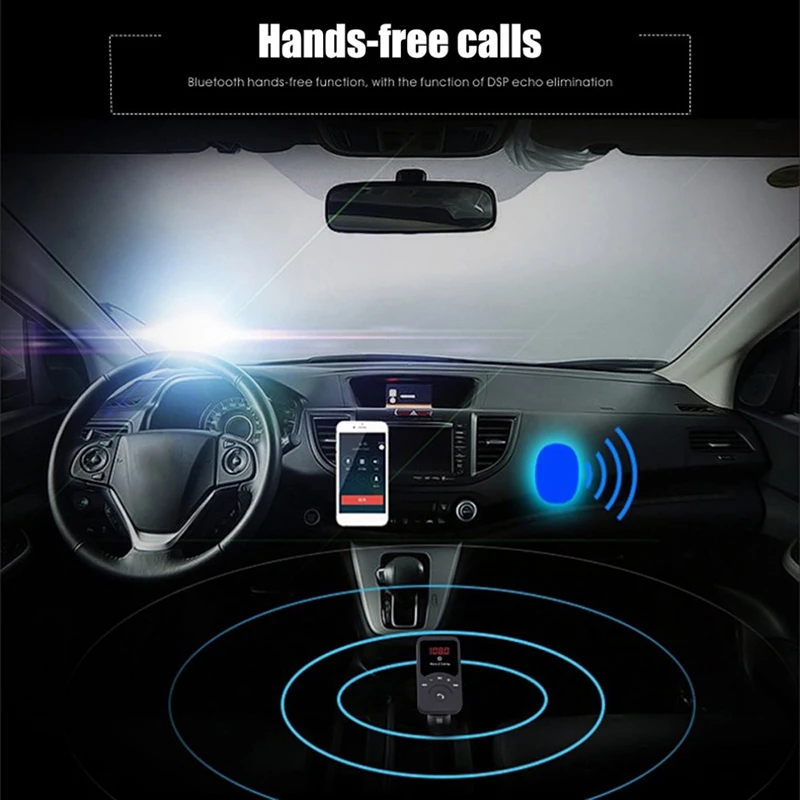 701E Bluetooth AV комплект громкой связи беспроводной fm-приемник передатчик 3 5 мм TF