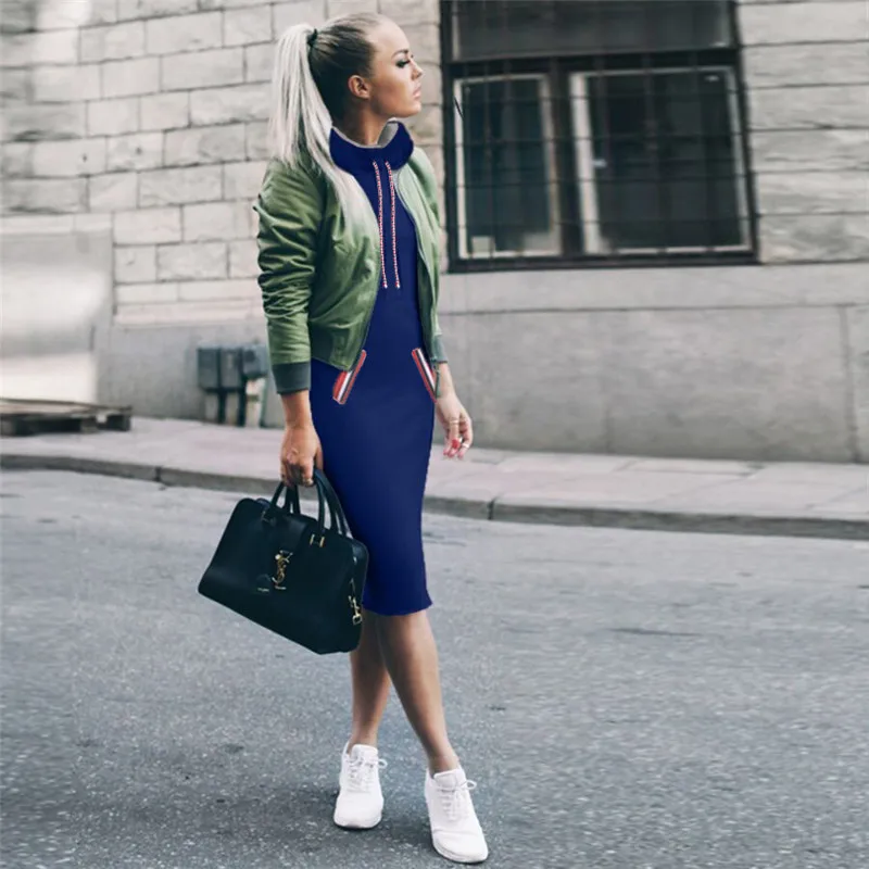 Женская толстовка с капюшоном брендовая Водолазка длинным рукавом повседневные