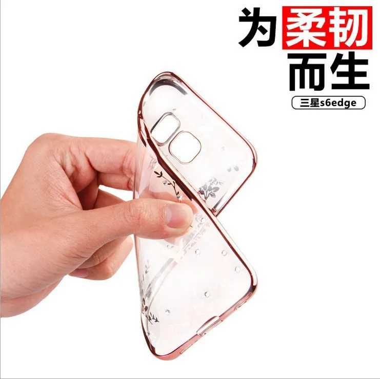 Мода diamond Secret Garden мягкое покрытие из материала TPU чехол для телефона Samsung G530 G7106 G3606